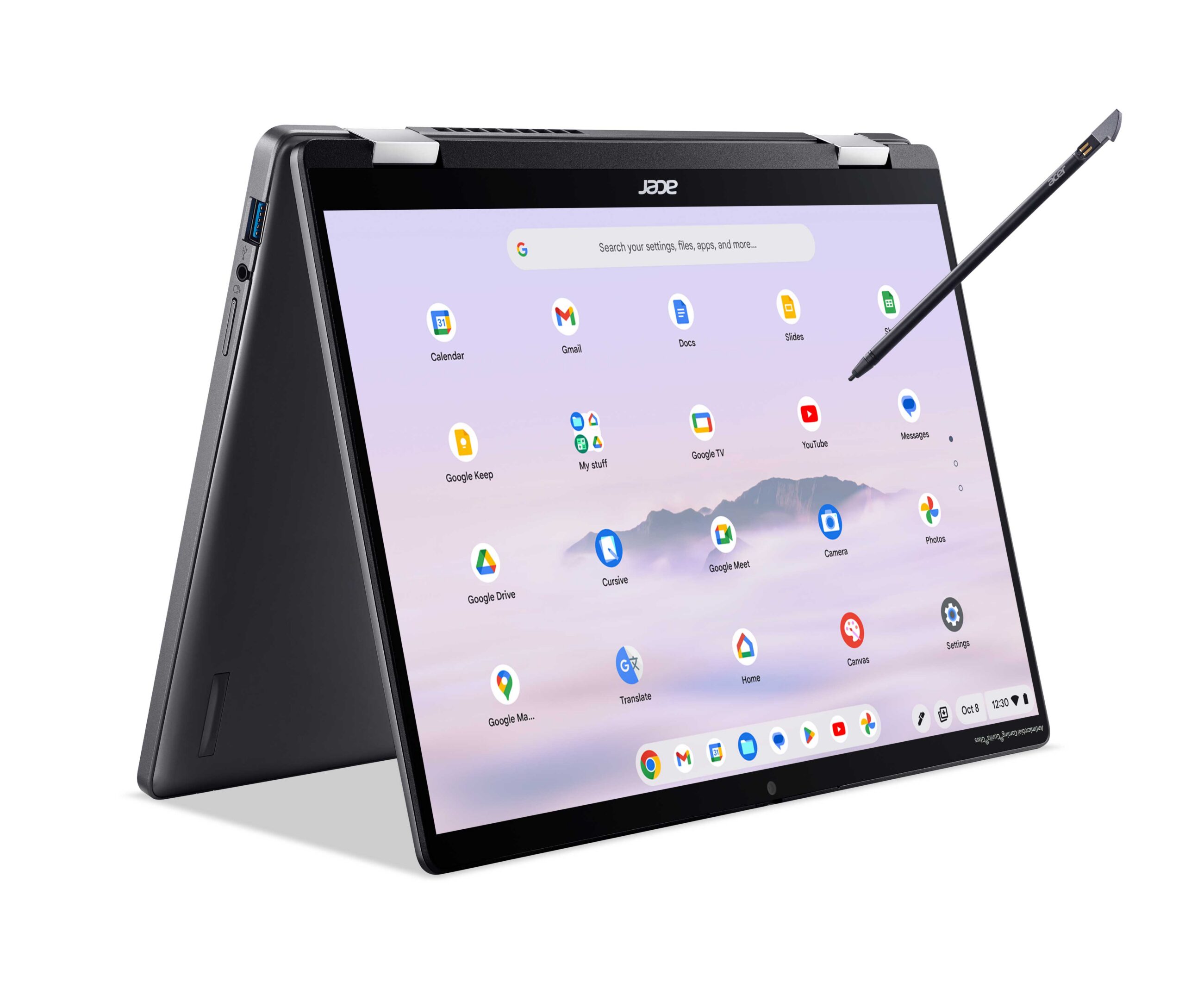 Acer Chromebook with stylus